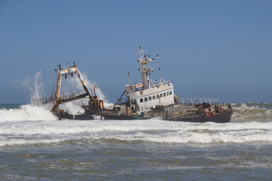 Latest addition to the Namibian shipwreck collection