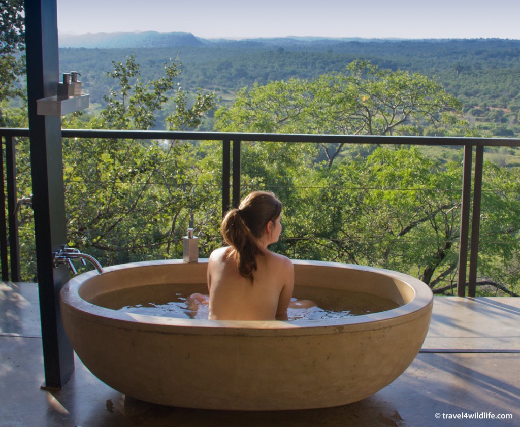 The greatest bathtub ever: The Outpost Lodge