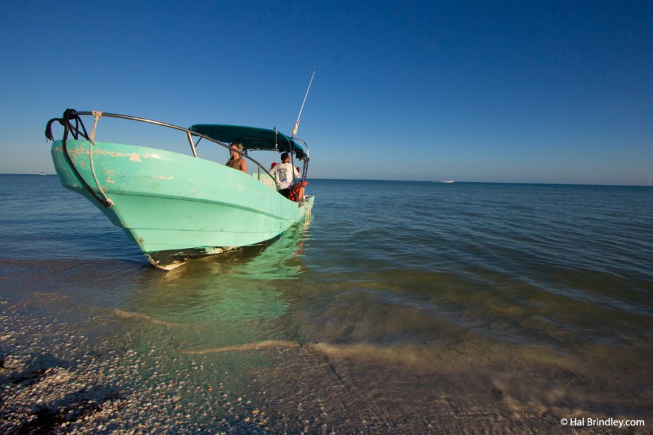 Beachfront pickup by Turistica Moguel.