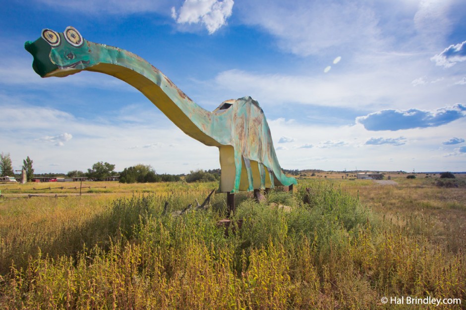 Dinosaur sighted off Route 66 Arizona