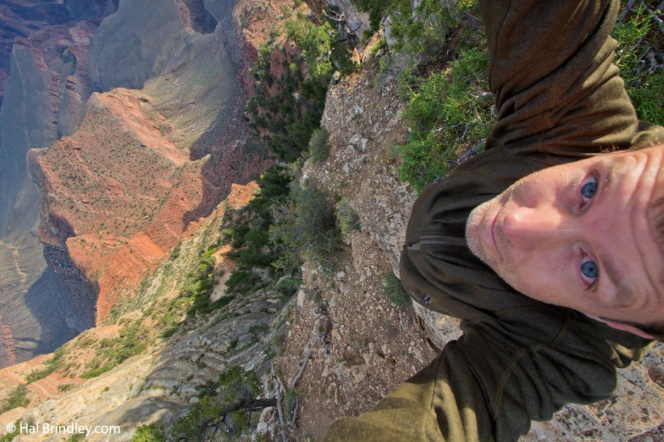 Don't tell my wife I did this. Grand Canyon, Arizona.