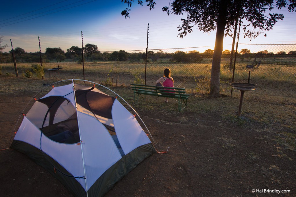 Campsite in Kruger