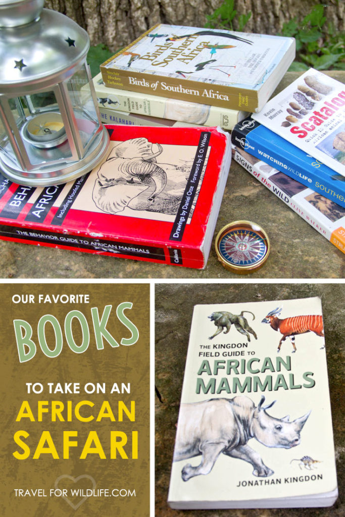 These are the books we always take with us when we go to Africa. Yes, they're heavy, but totally worth it. If you're going on an African safari, these are the books to take with you!