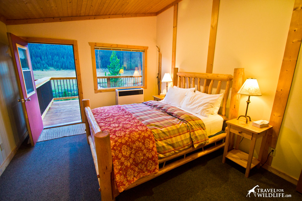 The best bedroom views in Alberta can be found at Moutn Engadine