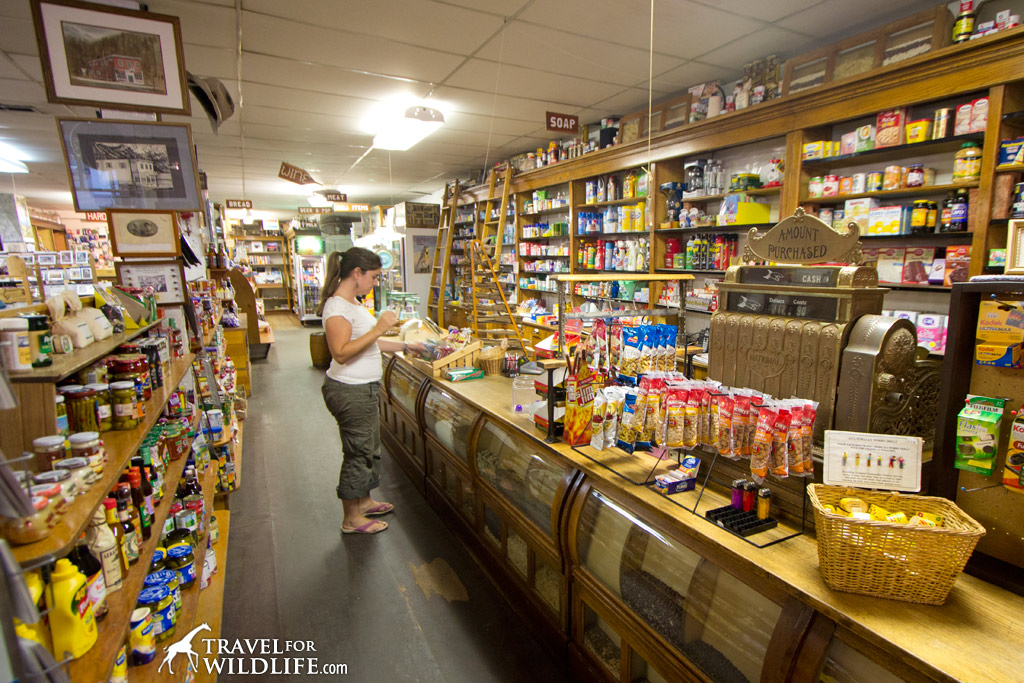Gotta love that old-timey cash register at the Cooke City General Store