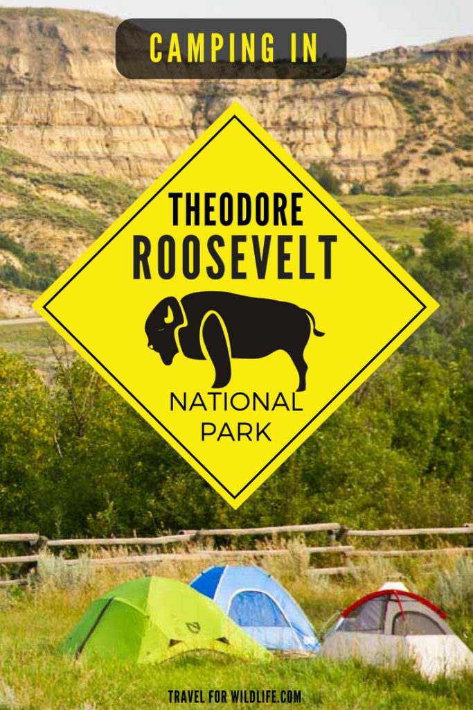 Campint in Theodore Roosevelt National Park