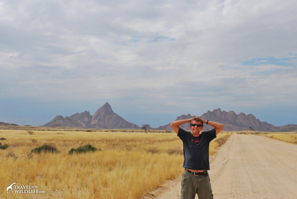 The road to Spitzkoppe 