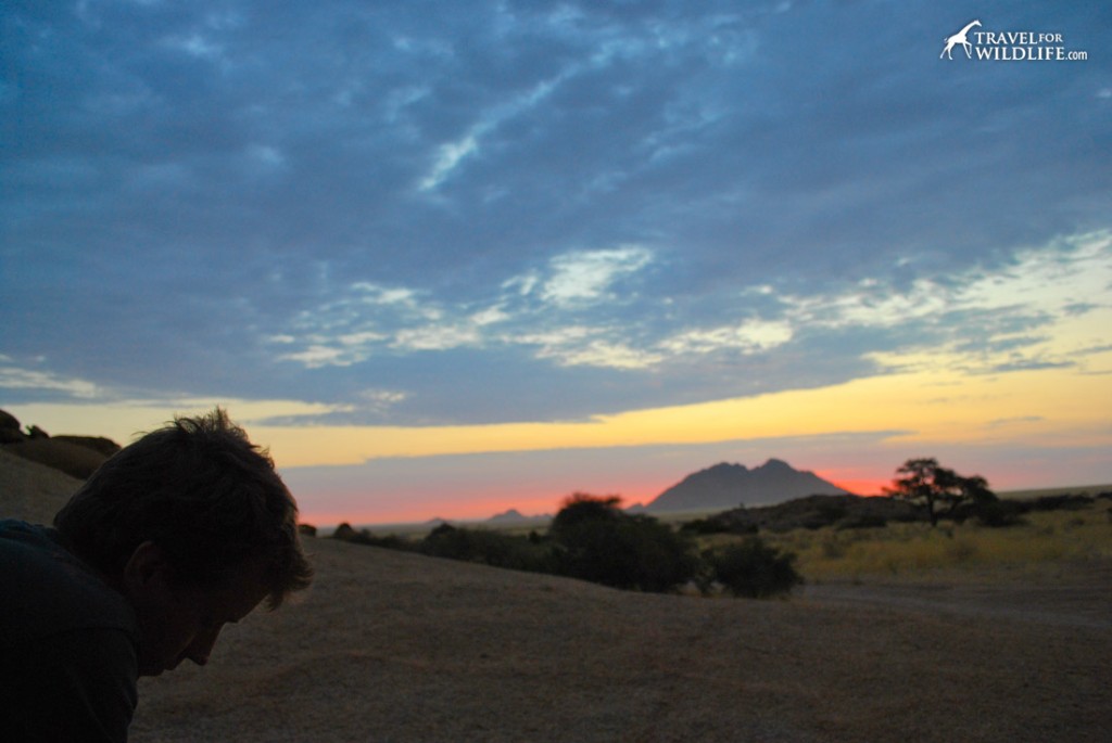 Sunset at Spitzkoppe 