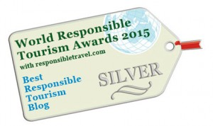 Travel For Wildlife wins Silver Award for Best Responsible Tourism Blog 2015