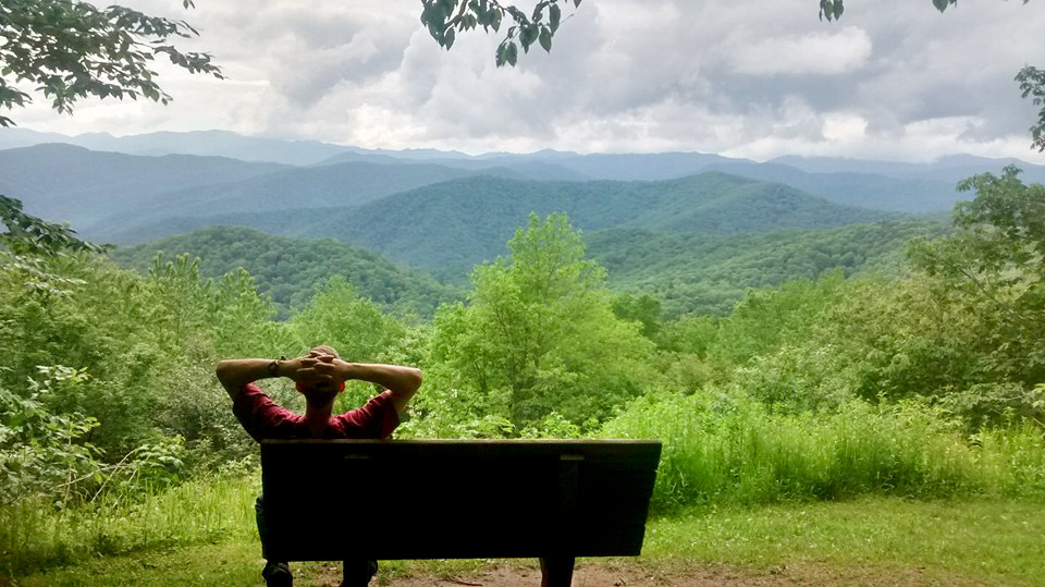 Go camping in the Smokies and have views like this for yourself