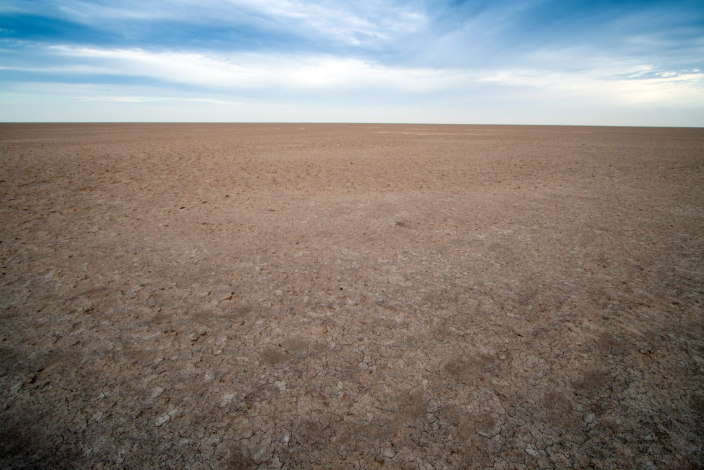 Mud Flats along highway 15 north of San Felipe in Baja, Mexico © Hal Brindley