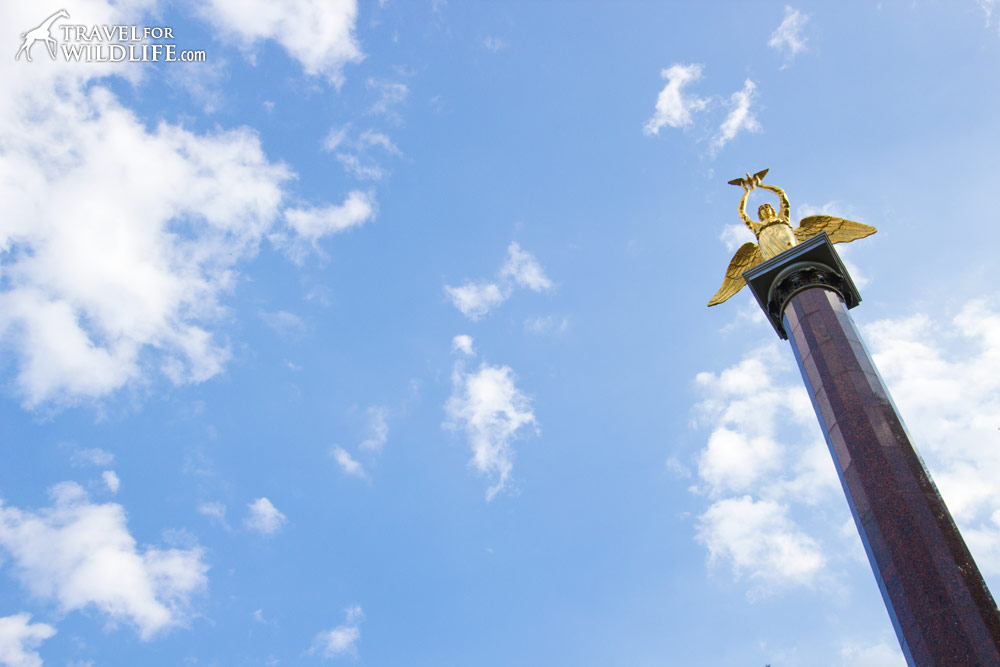 Peace Angel monument, Orenburg, Russia