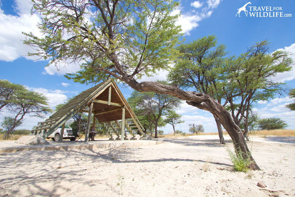 Bosobogolo 1 KTBOS01 campsite, Mabuasehube, Botswanan