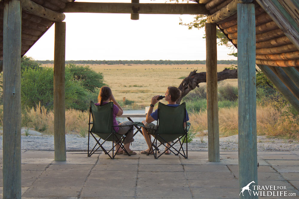 Kalahari camping in Botswana, Mabuasehube campsites, Kalahari Safari