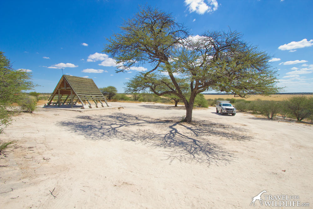 Khiding campsite 2, Kalahari camping in Botswana