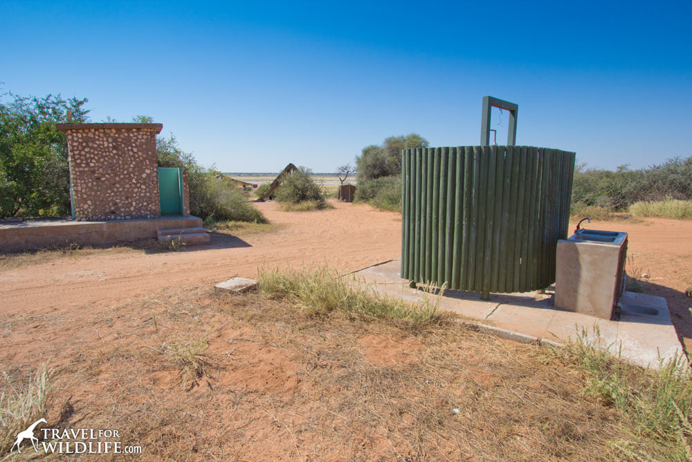Shower and toilet, Mpathutlwa site 1