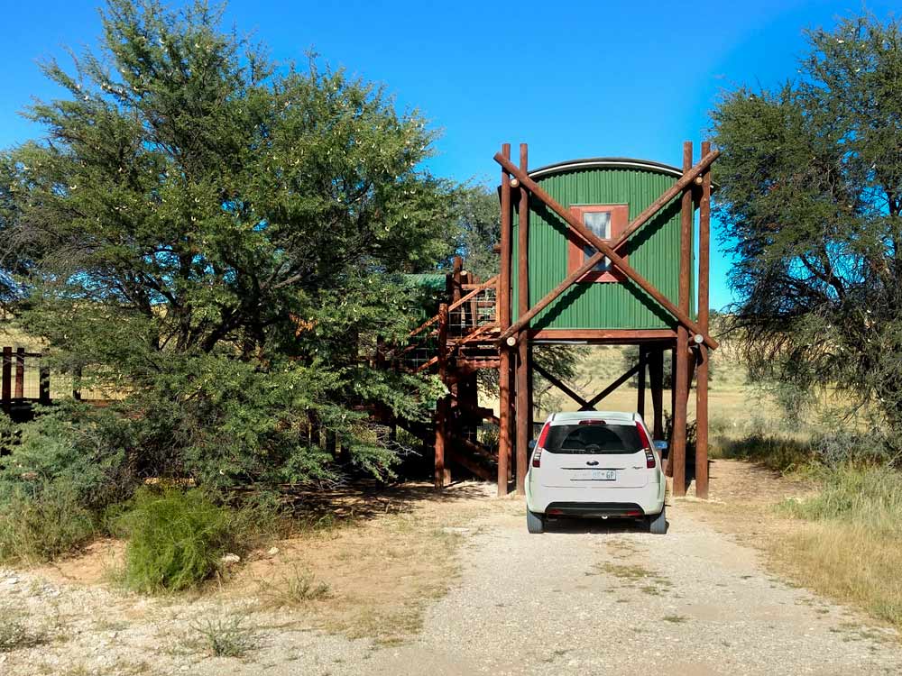 A unit at Urikaruus wilderness camp