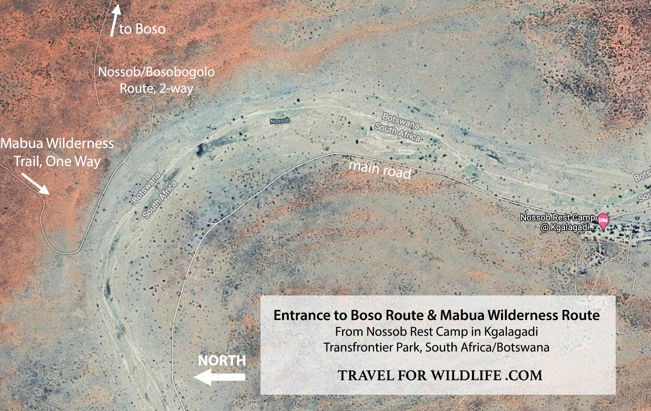 Boso Trail entrance map