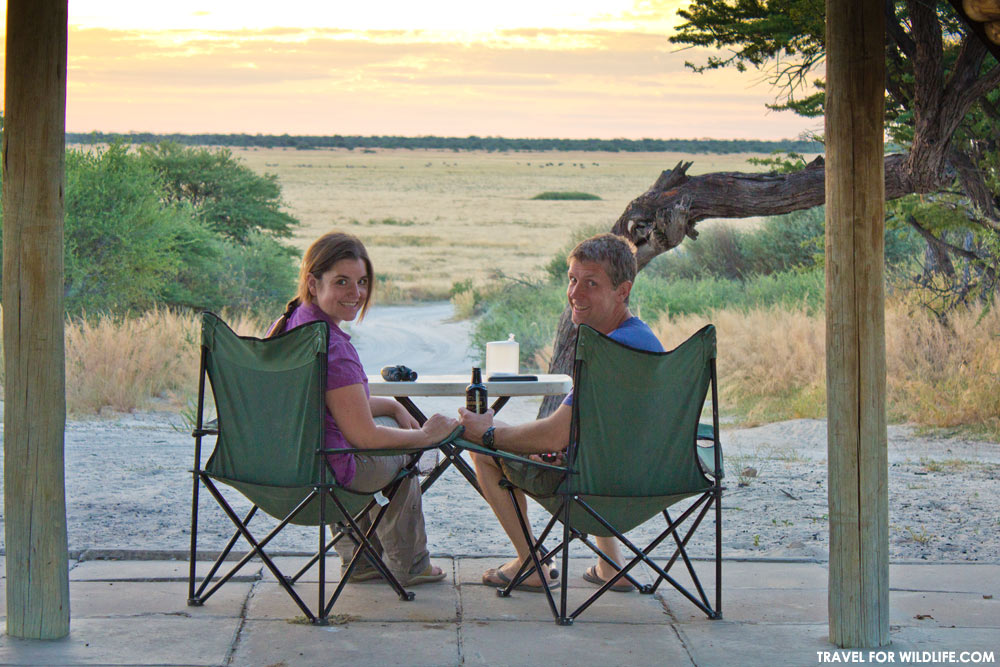 Mabuasehube camping, Kgalagadi Transfrontier Park, Botswana