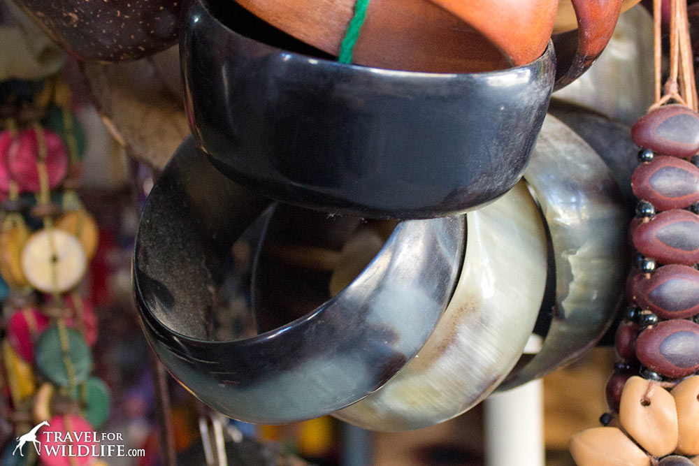 bull horn, or cow horn bracelet souvenirs in Central America
