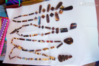 Tortoiseshell necklaces for sale in Nicaragua