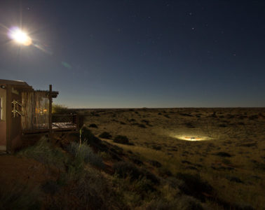Kalahari Desert at night
