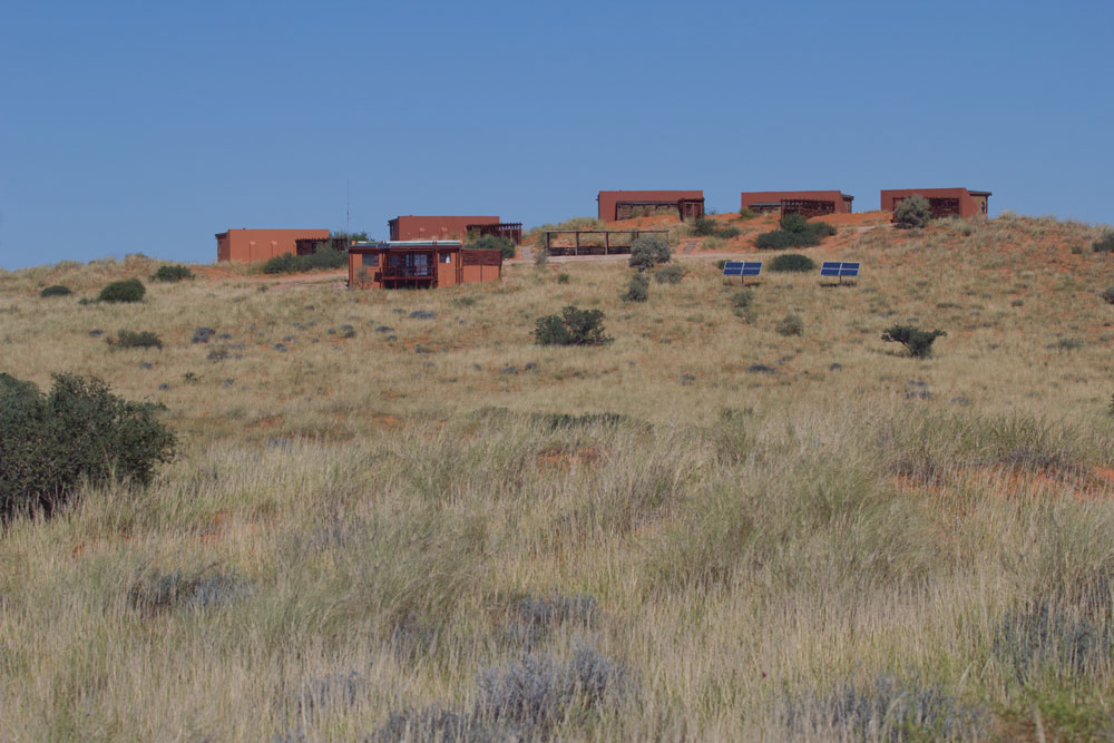 Kieliekrankie is perched on a sand dune