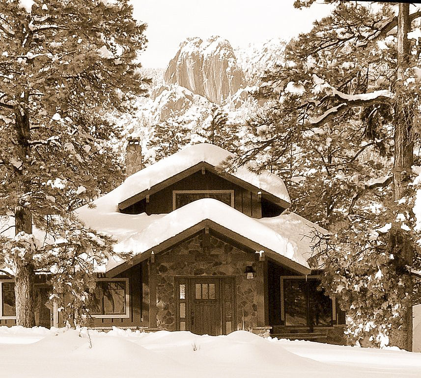 Restored Estes Park cabins
