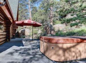 estes park cabins with hot tubs