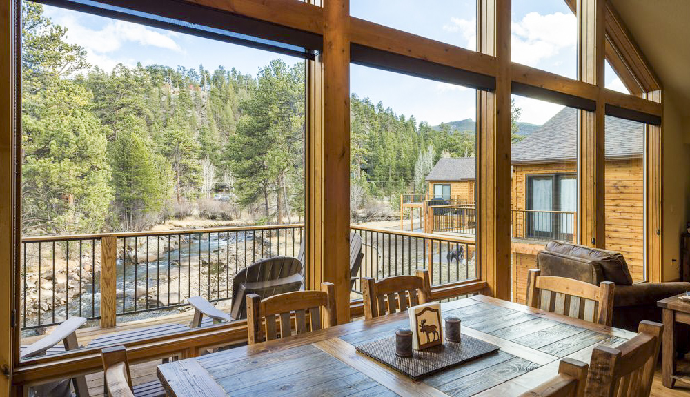 Estes Park Cabin on the river