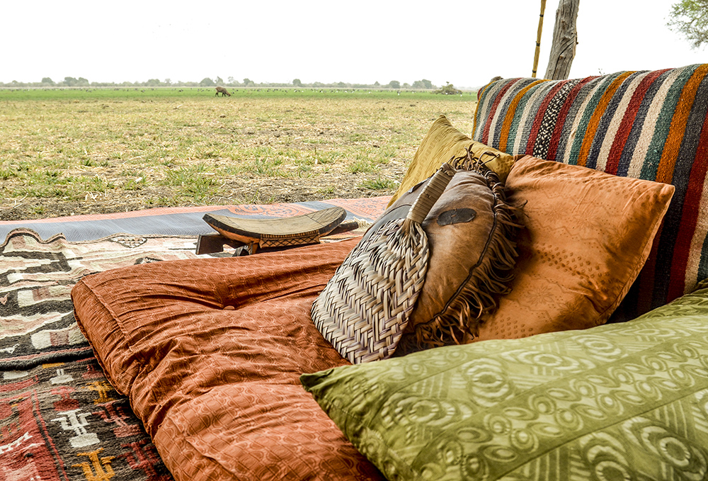 Luxury safari at luxury Camp Nomade