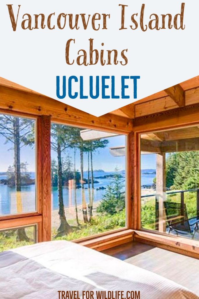 Vancouver Island cabins that you can rent for your vacation in Ucluelet. #cabins #VancouverIsland #VancouverCanada