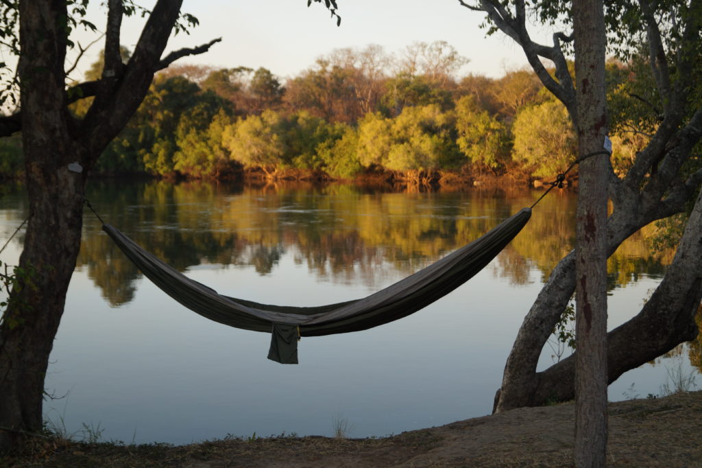 hammock by river