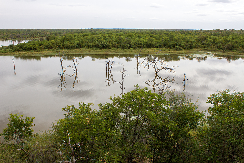 View of a dam